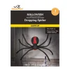 Light-Up Animated Dropping Tinsel Spider Decoration, Black and Red, 2', Halloween by Way To Celebrate