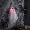 Light-Up Color-Changing Ghost Decoration, White, 14", Halloween by Way To Celebrate