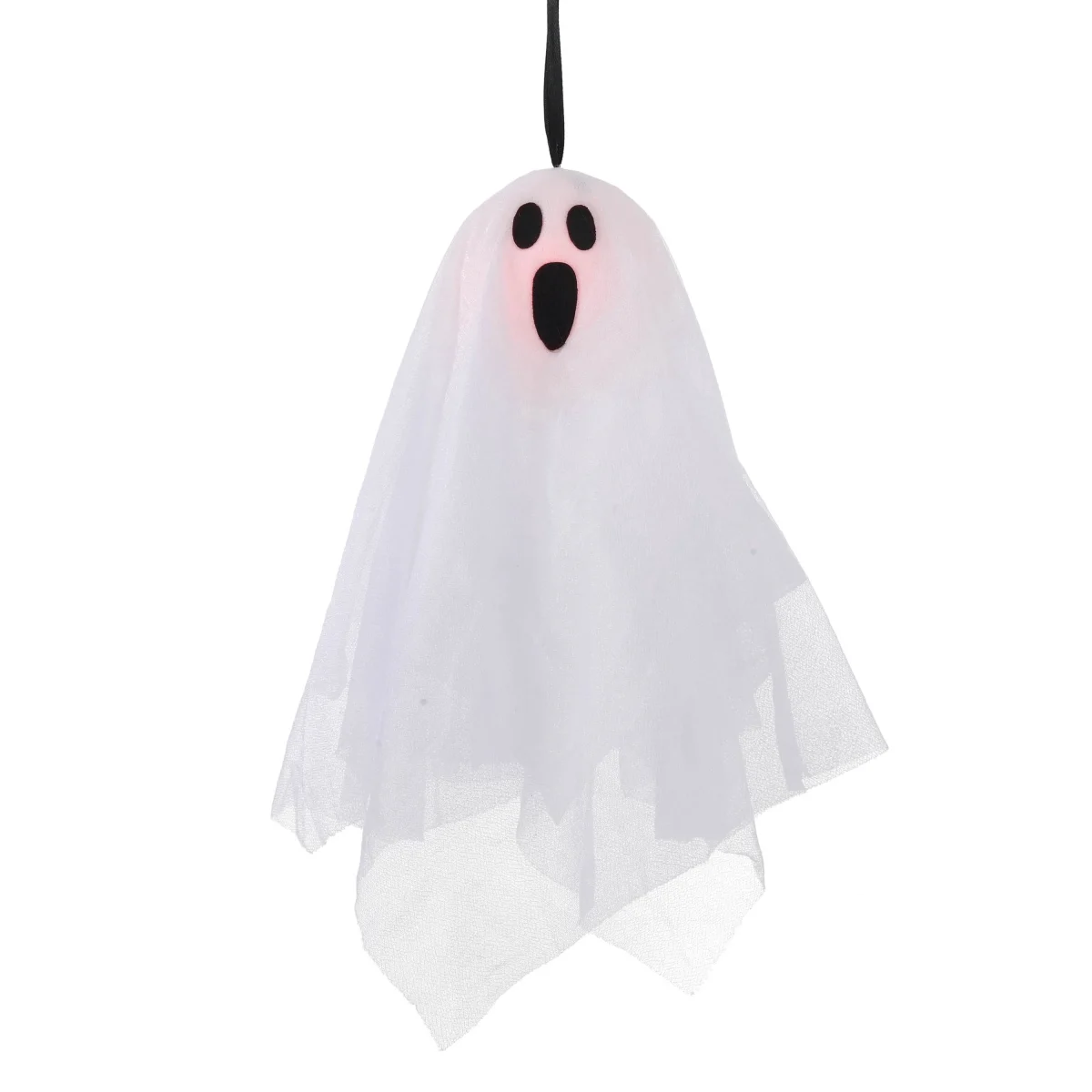 Light-Up Color-Changing Ghost Decoration, White, 14", Halloween by Way To Celebrate