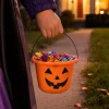 Light-Up Jack-o'-Lantern Trick-or-Treat Bucket, Orange, 6.5", Halloween by Way To Celebrate
