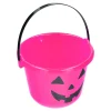 Light-Up Jack-o'-Lantern Trick-or-Treat Bucket, Pink, 6.5", Halloween by Way To Celebrate