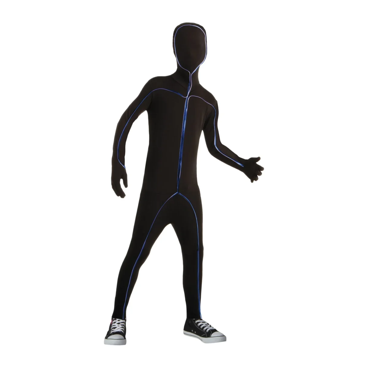 Light Up Stick Figure Halloween Costume for Children, Boys Size X-Large (14/16), by Way to Celebrate