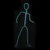 Light Up Stick Figure Halloween Costume for Children, Boys Size X-Large (14/16), by Way to Celebrate