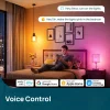 Linkind Smart Light Stick, Flame, Color and White Smart Light Bulb, 800lm, Works with AiDot, Alexa, Apple Home, Google H
