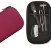 Littmann Classic III Monitoring Stethoscope, Raspberry, Rainbow Edition, 69 cm With GIMA Classic Case, Bordeaux - 5806