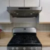 LiveTech Stainless Steel 30in Under Cabinet Range Hood 800 CFM