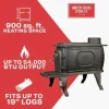 Logwood Cast Iron Wood Stove, 900 Sq. Ft., EPA Exempt - 1269E