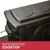 Logwood Cast Iron Wood Stove, 900 Sq. Ft., EPA Exempt - 1269E
