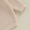 Loicainy Toddler Baby Boy Girl Halloween Knit Sweater 3 6 9 12 18 24 Months 2T 3T Long Sleeve Crewneck Letter Embroidery