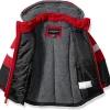 LONDON FOG Big Boys 2-Piece Colorblock Snow Bib And Jacket Snowsuit