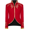 Men LYXSSBYX Mens Jackets Fall Fashion Halloween Men's Costume Men's Mid Length Retro Tuxedo Costume
