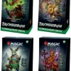 Magic: The Gathering Bloomburrow Commander Deck Bundle - Four Themed Decks: Animated Army, Family Matters, Peace Offerin