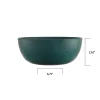 Mainstays 38 Ounce Round Plastic Etched Haunted House Bowl, Teal