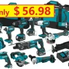 Makita 18V LXT 15-Piece Cordless Power Tool Combo Kit - XT1501