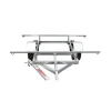 Malone Kayak Trailer Package, 600 lb Capacity, Galvanized Steel, LED Lights, 70 MPH Tires - LowMax 2
