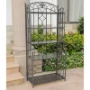 Mandalay 5-Tier Iron Baker's Rack - 67 Inches High x 31 Inches Wide x 16 Inches Deep