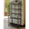 Mandalay 5-Tier Iron Baker's Rack - 67 Inches High x 31 Inches Wide x 16 Inches Deep