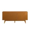 Manor Park 3-Drawer 2-Door Acorn Sideboard - Vincent