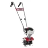 MANTIS Mini Tiller Cultivator 25-cc 9-in Front-Tine Forward-Rotating Red - 7268