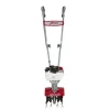 MANTIS Mini Tiller Cultivator 25-cc 9-in Front-Tine Forward-Rotating Red - 7268
