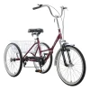Mantis Tri-Rad Folding Adult Tricycle, 24 in, 6-Speed