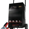 Manual Wheel Battery Charger And Engine Starter, 6V/12V, 300 Amp Jump Start, 60 Amp Fast Charge