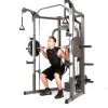 Marcy Full Body Home Exercise Gym, Gray/Brown, 98 x 59 x 82 Inches