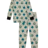 Marvel Boys Halloween Tight Fit Long Sleeve Top and Pant Pajama Set, 2-Piece, Sizes 4-12