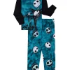 Marvel Boys Halloween Tight Fit Long Sleeve Top and Pant Pajama Set, 2-Piece, Sizes 4-12