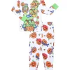 Marvel Boys Halloween Tight Fit Long Sleeve Top and Pant Pajama Set, 2-Piece, Sizes 4-12