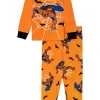 Marvel Boys Halloween Tight Fit Long Sleeve Top and Pant Pajama Set, 2-Piece, Sizes 4-12