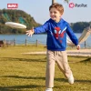 Marvel Spider-Man Boys Hoodies Peter Parker Blue Graphic Pullover Tops Halloween Sweatshirts Toddlers Kids 4-5T