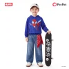 Marvel Spider-Man Boys Hoodies Peter Parker Blue Graphic Pullover Tops Halloween Sweatshirts Toddlers Kids 4-5T