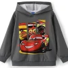 Marvel Spider-Man Boys Hoodies Peter Parker Blue Graphic Pullover Tops Halloween Sweatshirts Toddlers Kids 4-5T