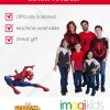 Marvel Spider-Man Toddler Boy or Girl Cosplay Short Sleeve T-Shirt Classic Red