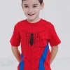 Marvel Spider-Man Toddler Boy or Girl Cosplay Short Sleeve T-Shirt Classic Red