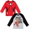 Marvel Spider-Man Toddler Boys 2 Pack Long Sleeve T-Shirts Toddler to Big Kid