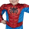 Marvel's Spiderman Halloween Costume for Toddler, Size 3-4T, by Jazwares