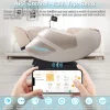 MassaMAX 4D Full Body Massage Chair With Auto Footrest, SL Track, Zero Gravity, Heating, Golden - MT339