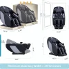 MassaMAX 4D Full Body Massage Chair With Zero Gravity, 15 Modes, Black - MT398