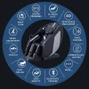MassaMAX 4D Full Body Massage Chair With Zero Gravity, 15 Modes, Black - MT398