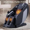 MassaMAX 4D Full Body Massage Chair With Zero Gravity, 15 Modes, Black - MT398