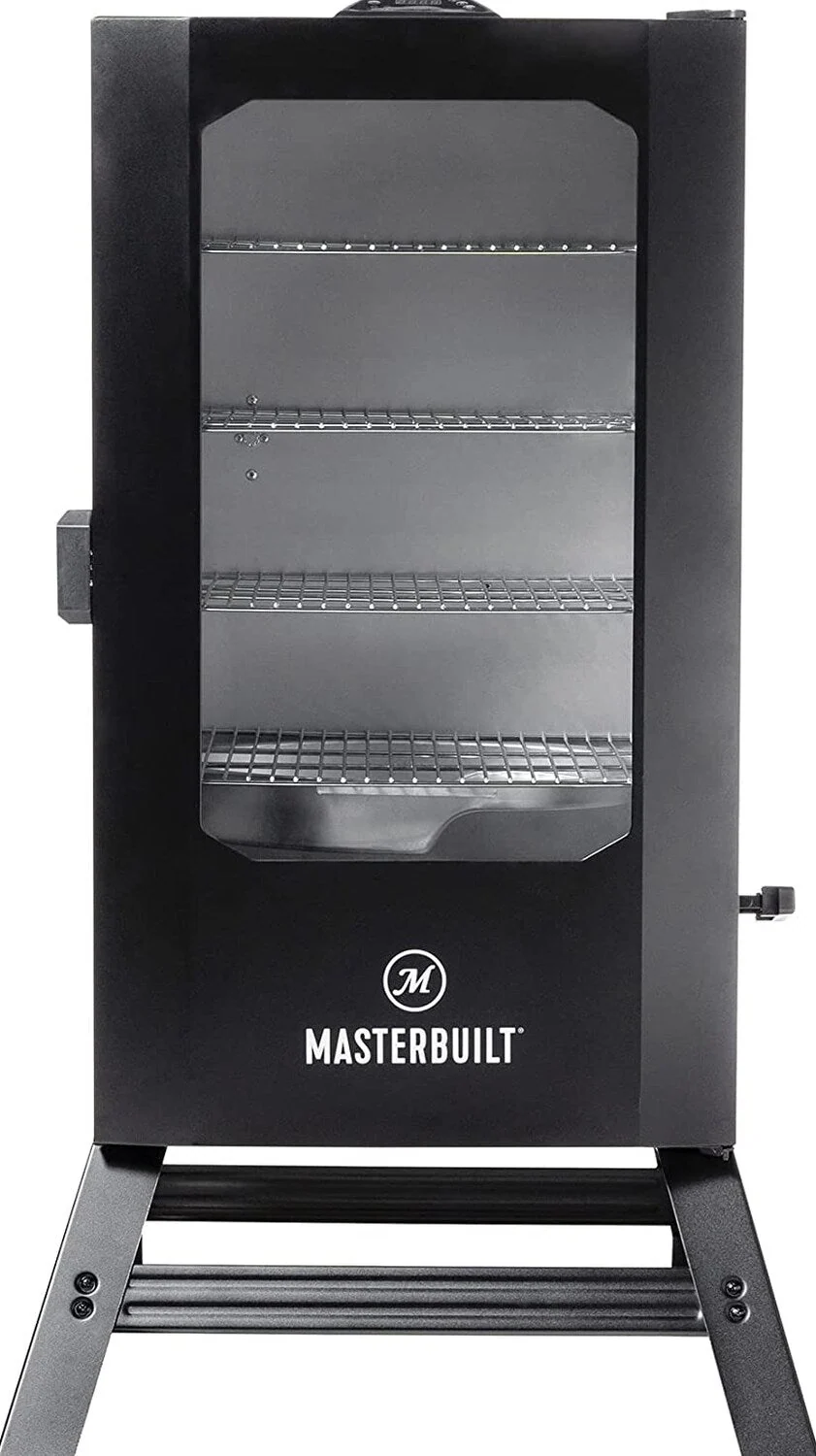 Masterbuilt 40 inch Digital Electric Smoker With Window, Legs, 4 Racks, Black