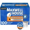 Maxwell House Breakfast Blend Light Roast Coffee Pods, 100 K-Cups