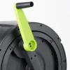 Maze 65-Gallon Dual-Chamber Compost Tumbler With Integrated Cart - Black