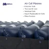 Medacure Alternating Pressure Air Mattress For Hospital Beds, 80 x 36 x 8 in, Twin - Pump Included