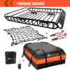 MeeFar Roof Cargo Basket 51 x 36 x 5 in with Waterproof Bag - MF-BSK-AND-BAG