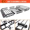 MeeFar Roof Cargo Basket 51 x 36 x 5 in with Waterproof Bag - MF-BSK-AND-BAG