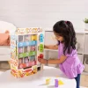 Melissa & Doug Wooden Vending Machine Play Set, 17-Piece - Ages 3-6