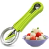 Melon Ball Spoon Set 4-in-1 Stainless Steel Fruit Carving Tool Set, Watermelon Spoon Fruit Tool Set Fruit Carving Tool (